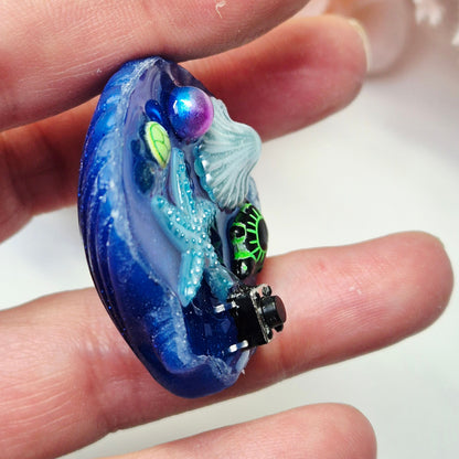Mini Stim Fidget Muschel