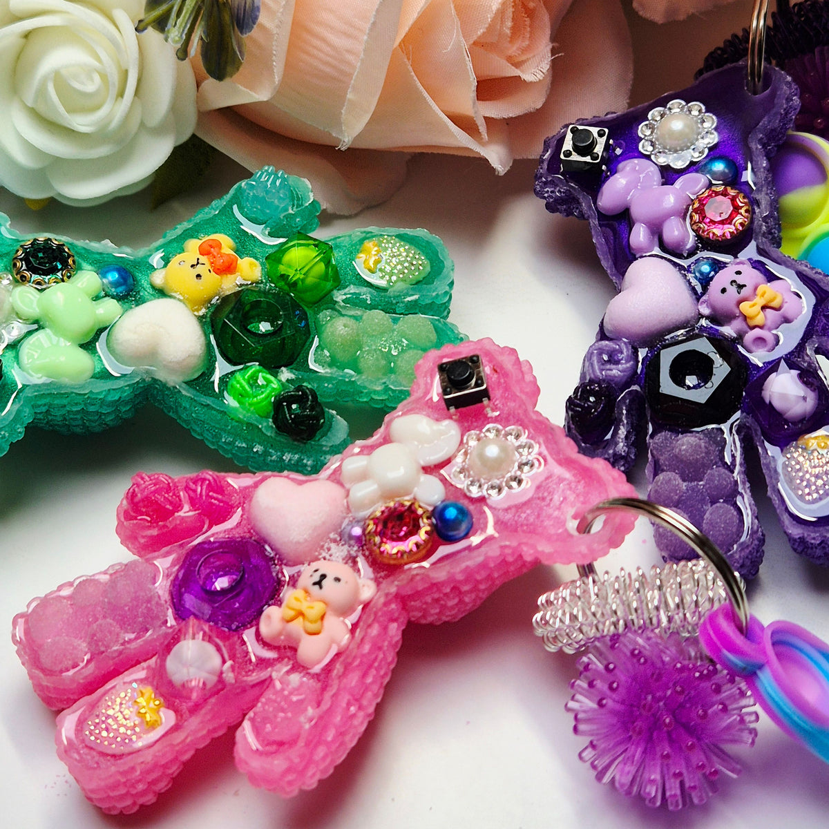 Stim Fidget raues Bärchen