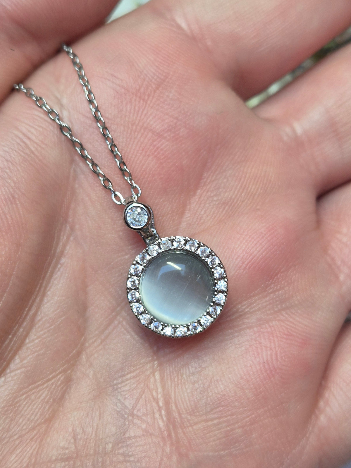 Halskette shiny Moon