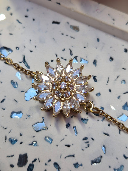 Armkette Sonnenblume