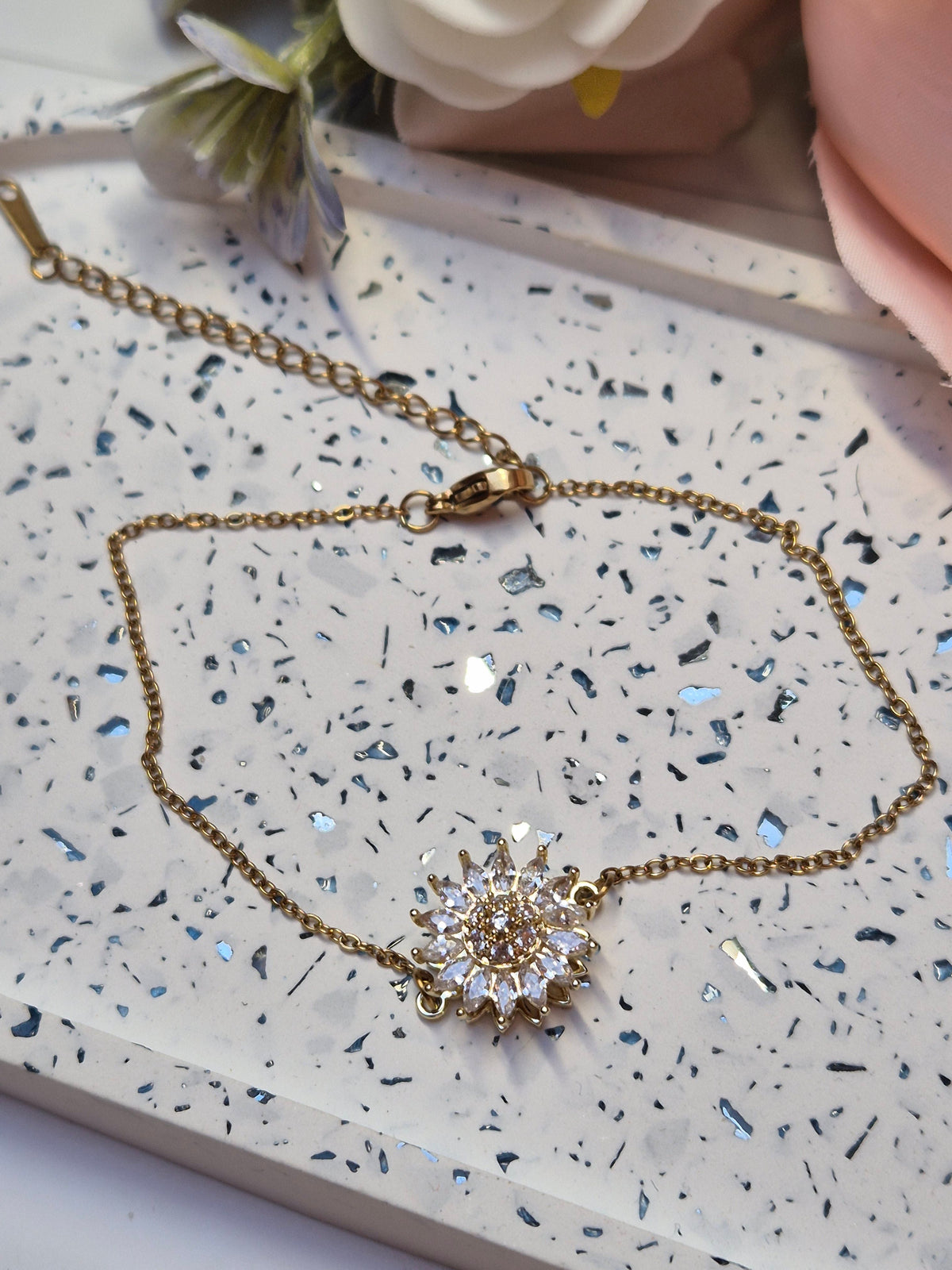 Armkette Sonnenblume