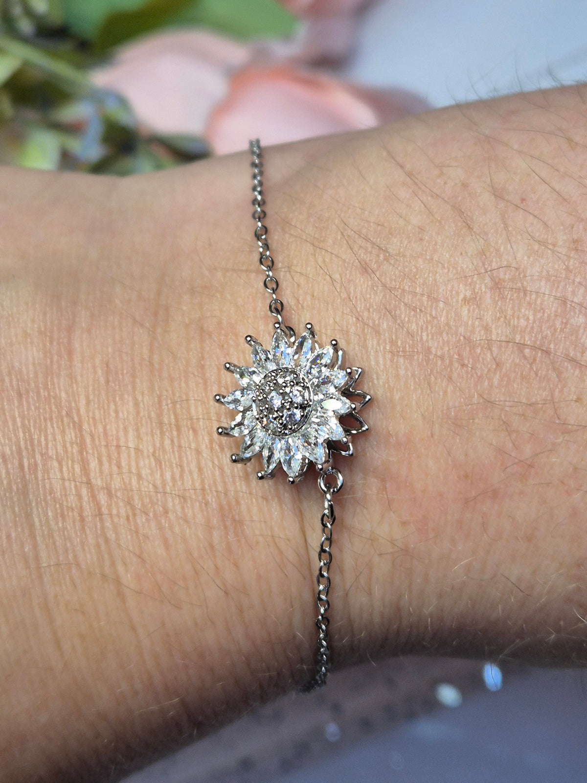 Armkette Sonnenblume