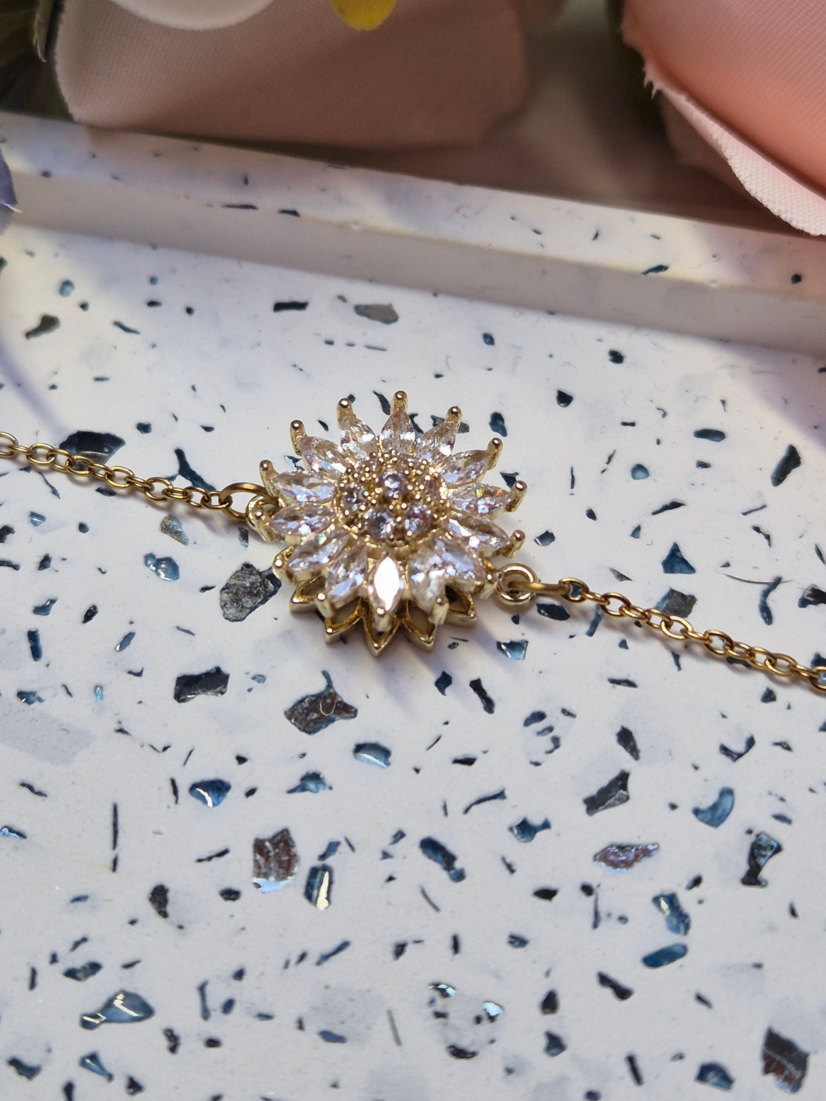Armkette Sonnenblume