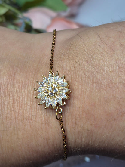 Armkette Sonnenblume