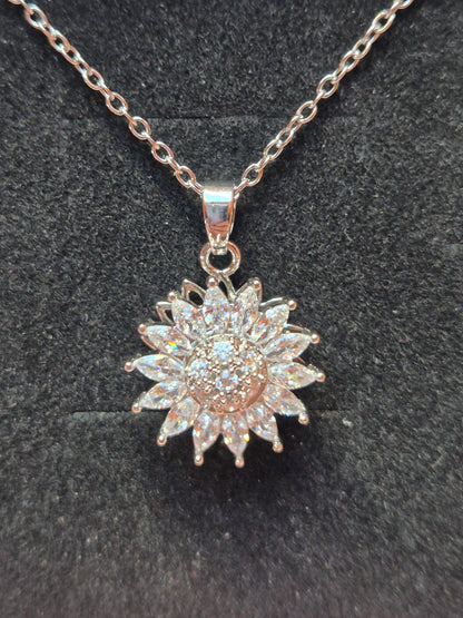 Halskette Sonnenblume