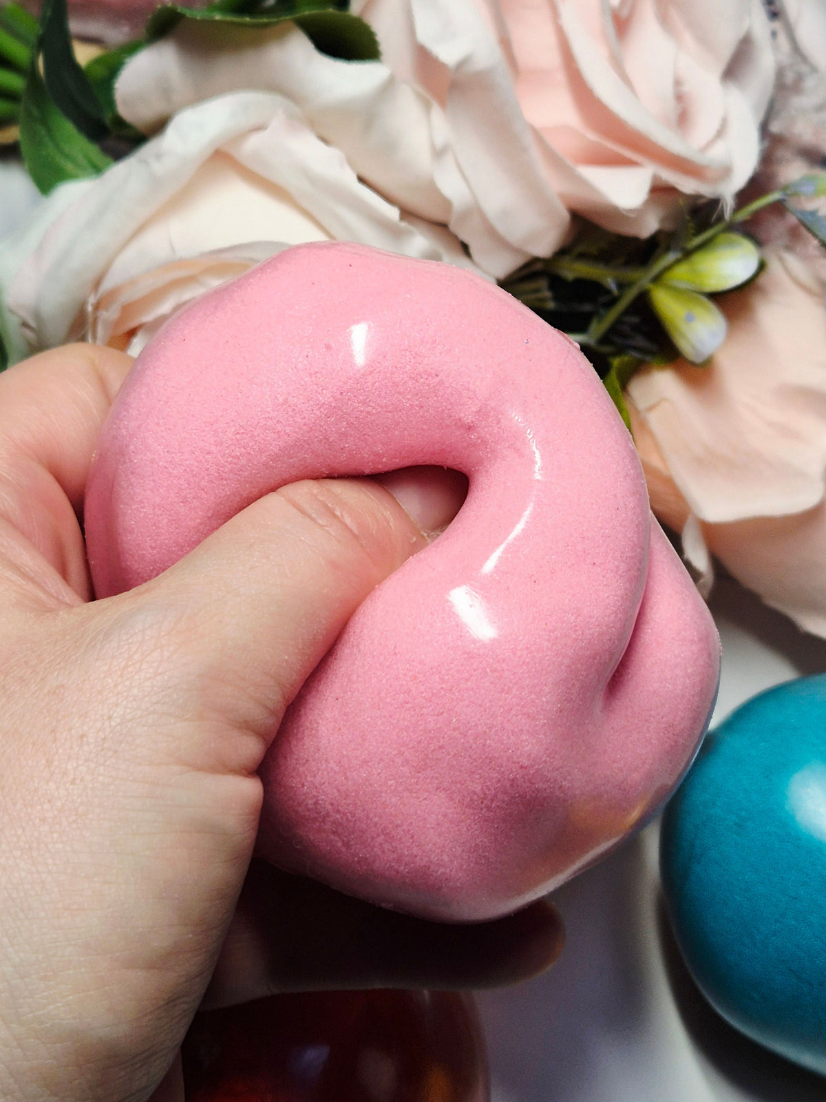 Stressball mit kinetischem Sand