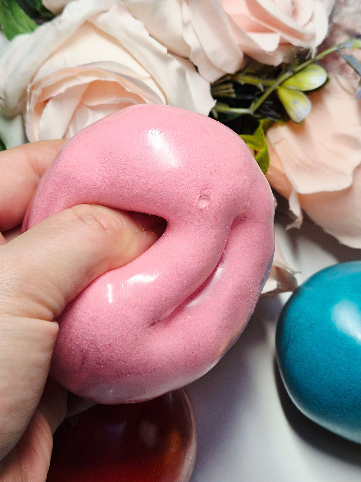 Stressball mit kinetischem Sand