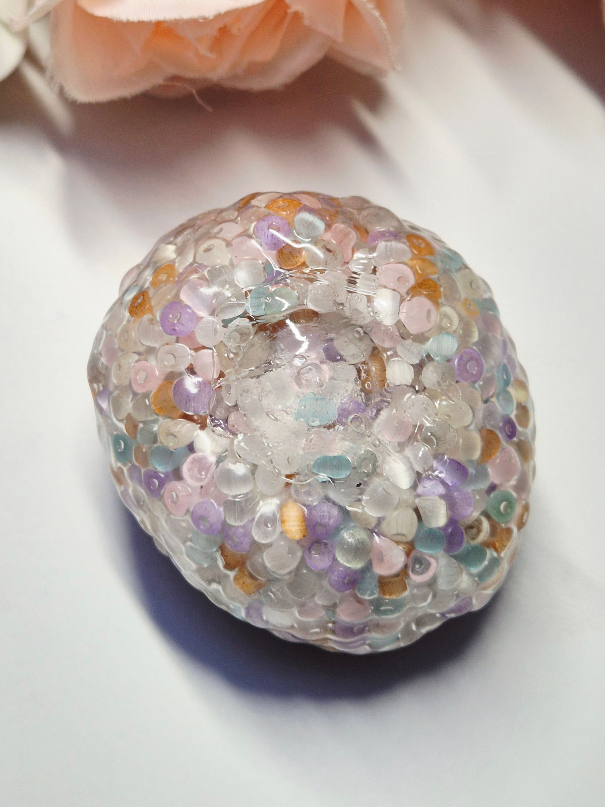Stressball Cateye-Perlen