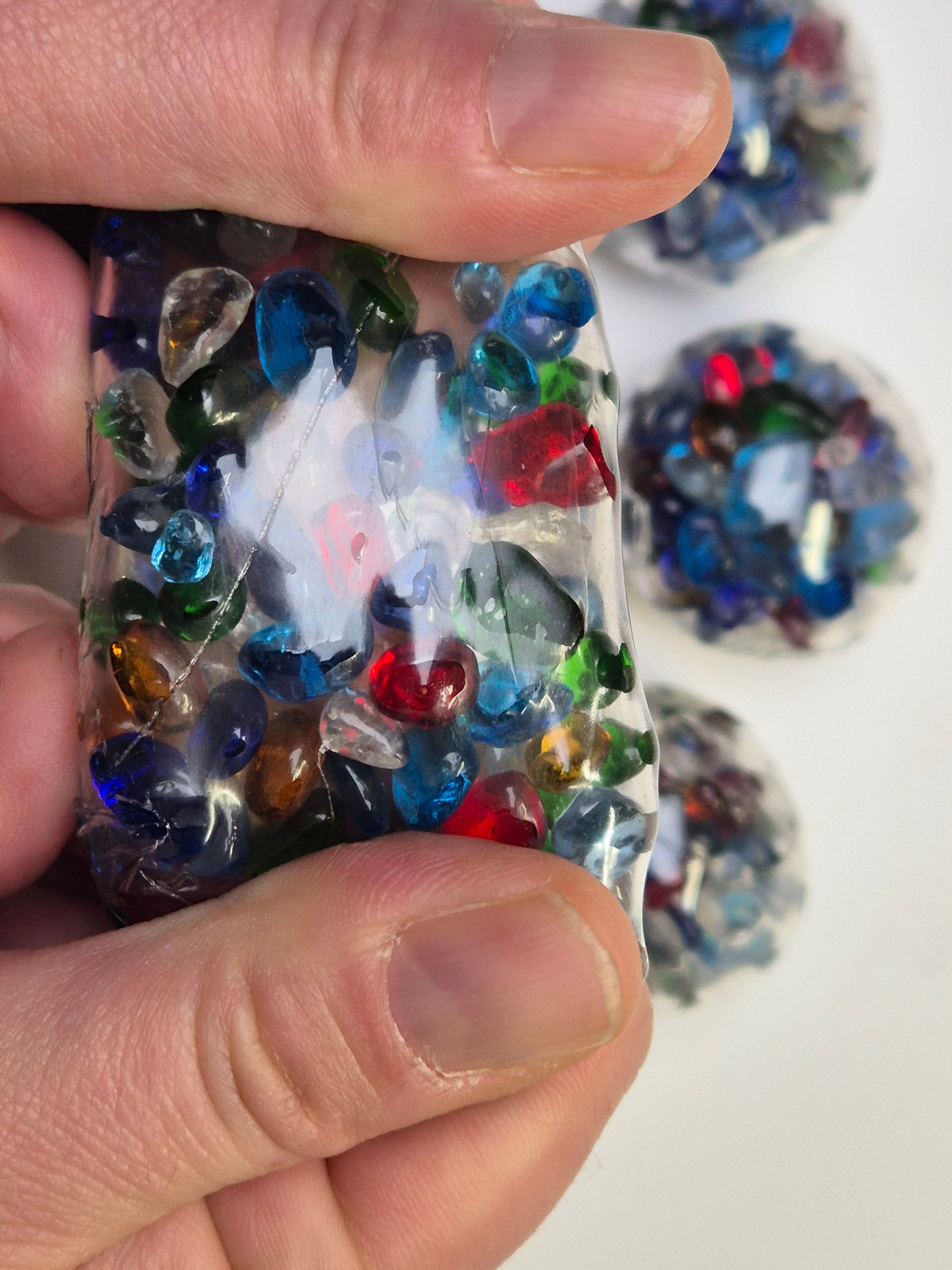 Stressball klein Glassteinchen