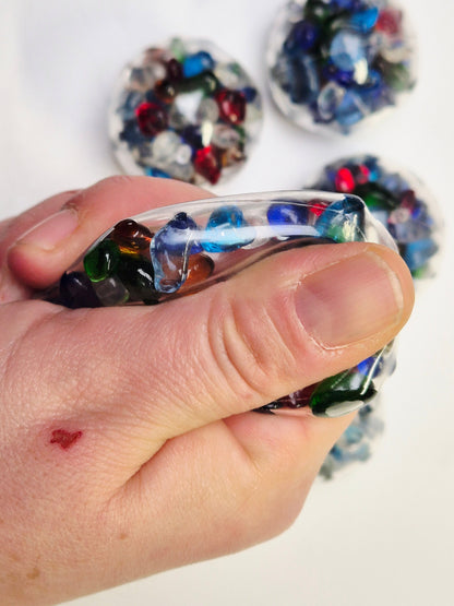 Stressball klein Glassteinchen