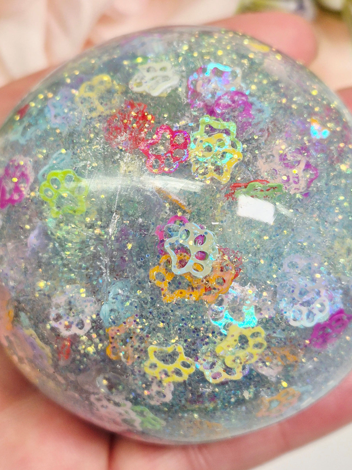 Stressball Jelly-Glitter