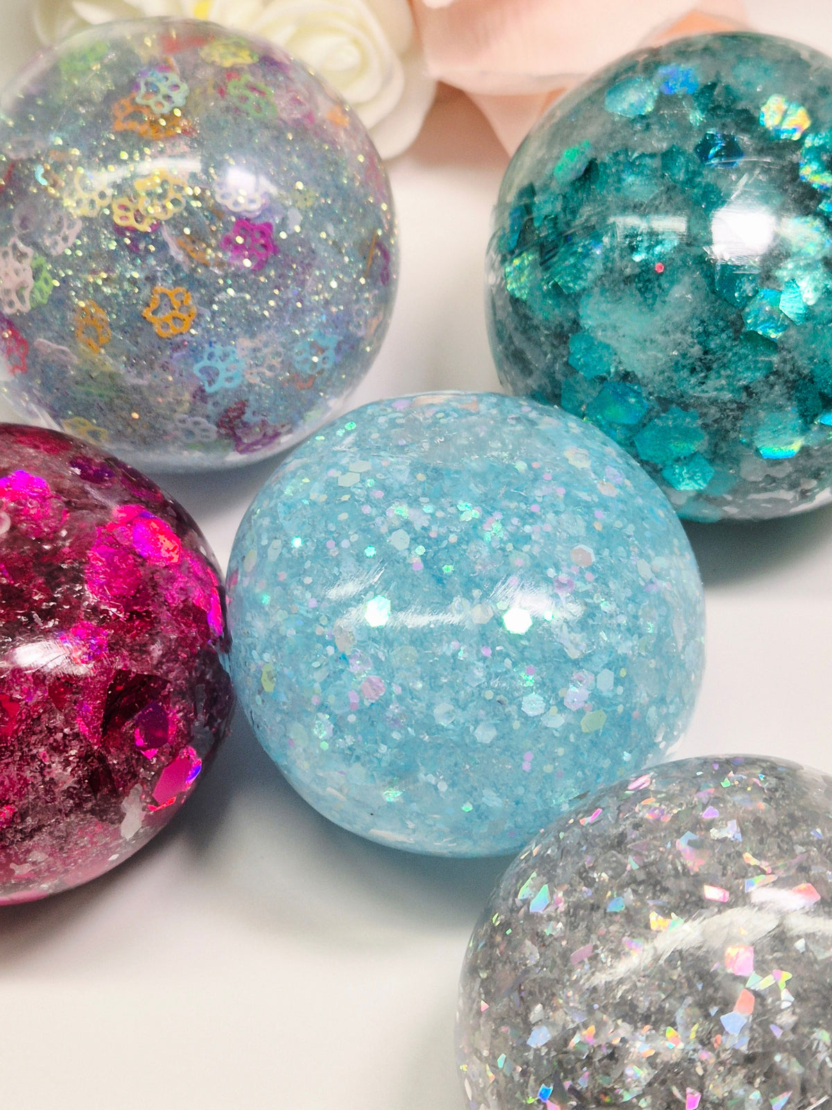 Stressball Jelly-Glitter