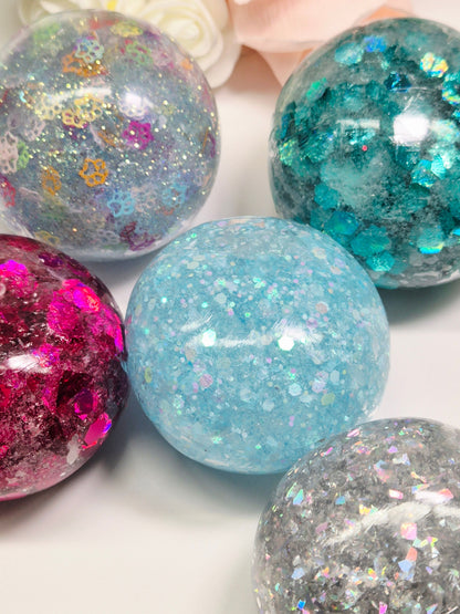 Stressball Jelly-Glitter
