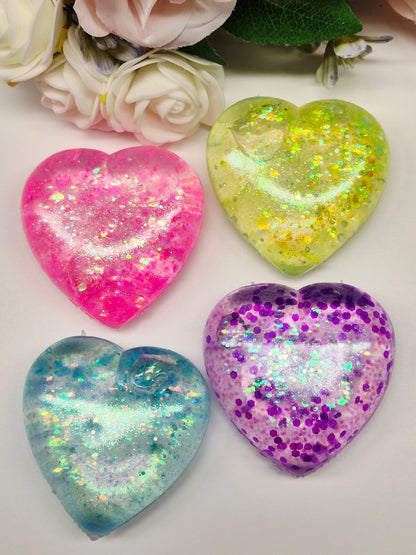 Herz Stressbälle Sugarglitter