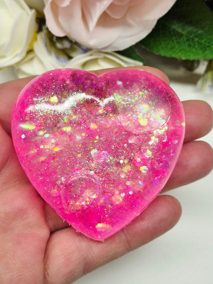 Herz Stressbälle Sugarglitter