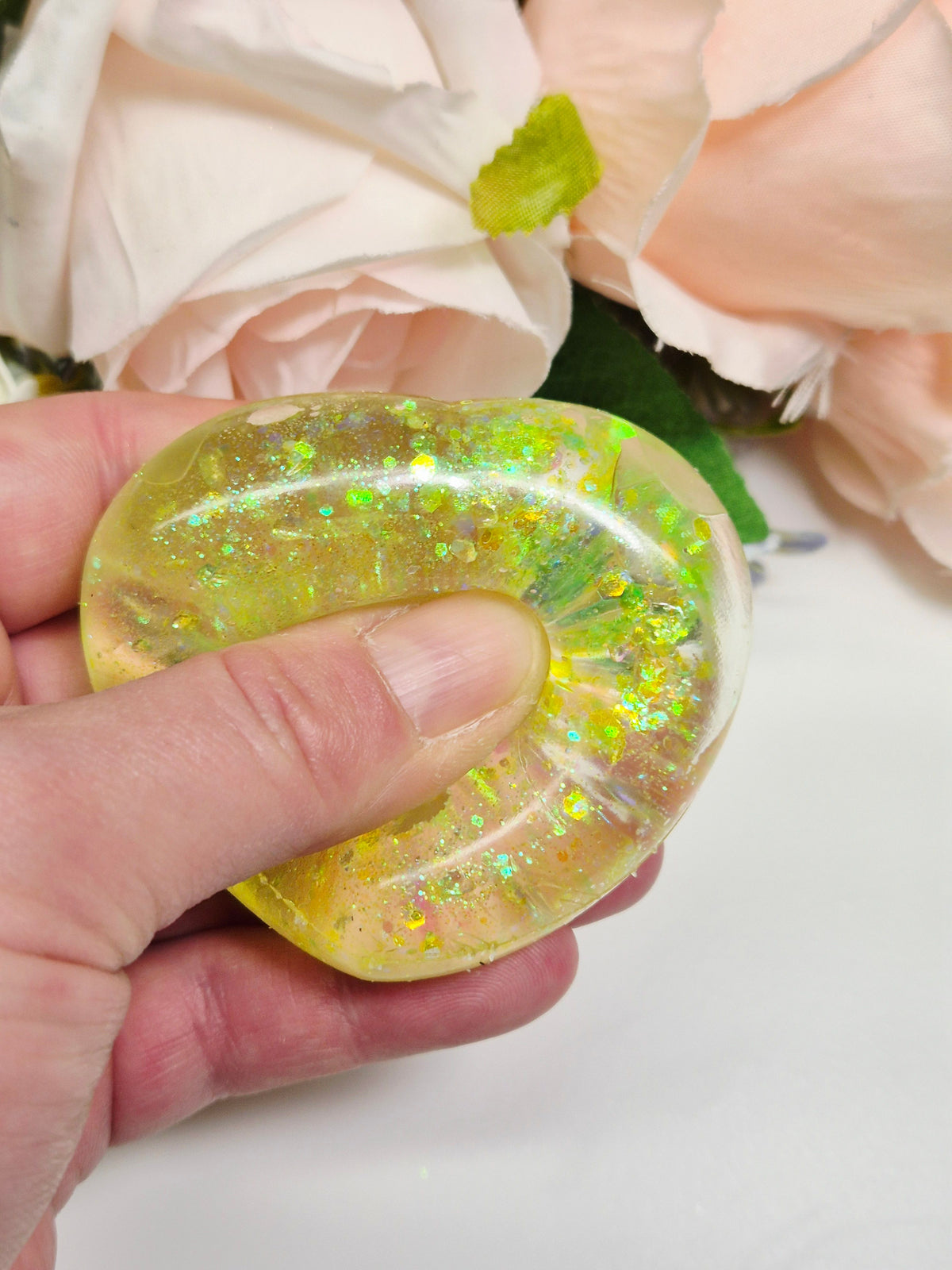 Herz Stressbälle Sugarglitter