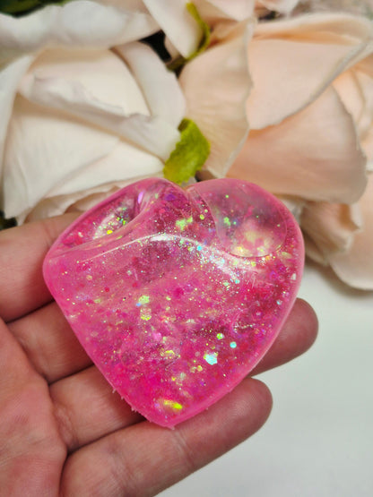Herz Stressbälle Sugarglitter