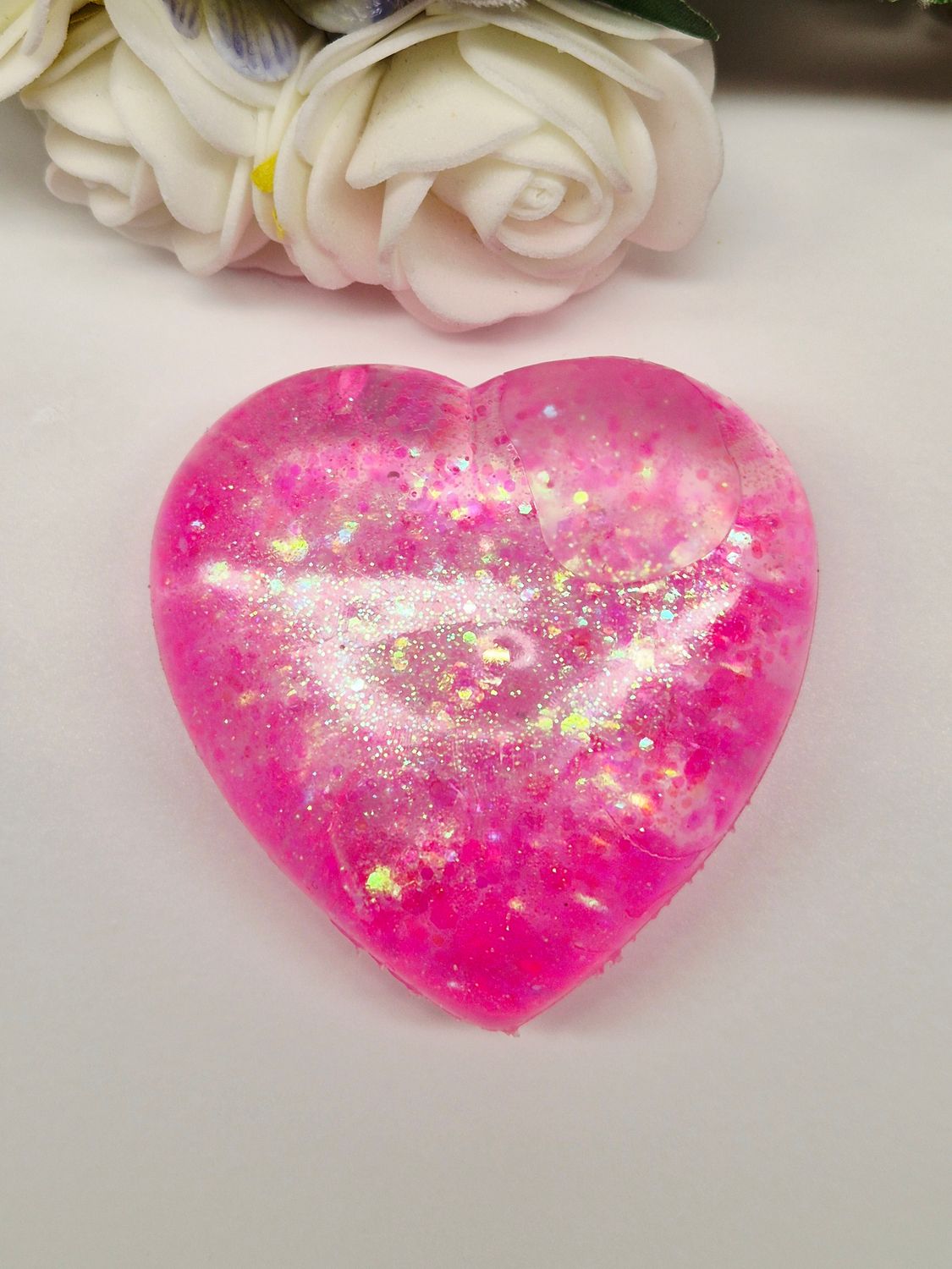 Herz Stressbälle Sugarglitter