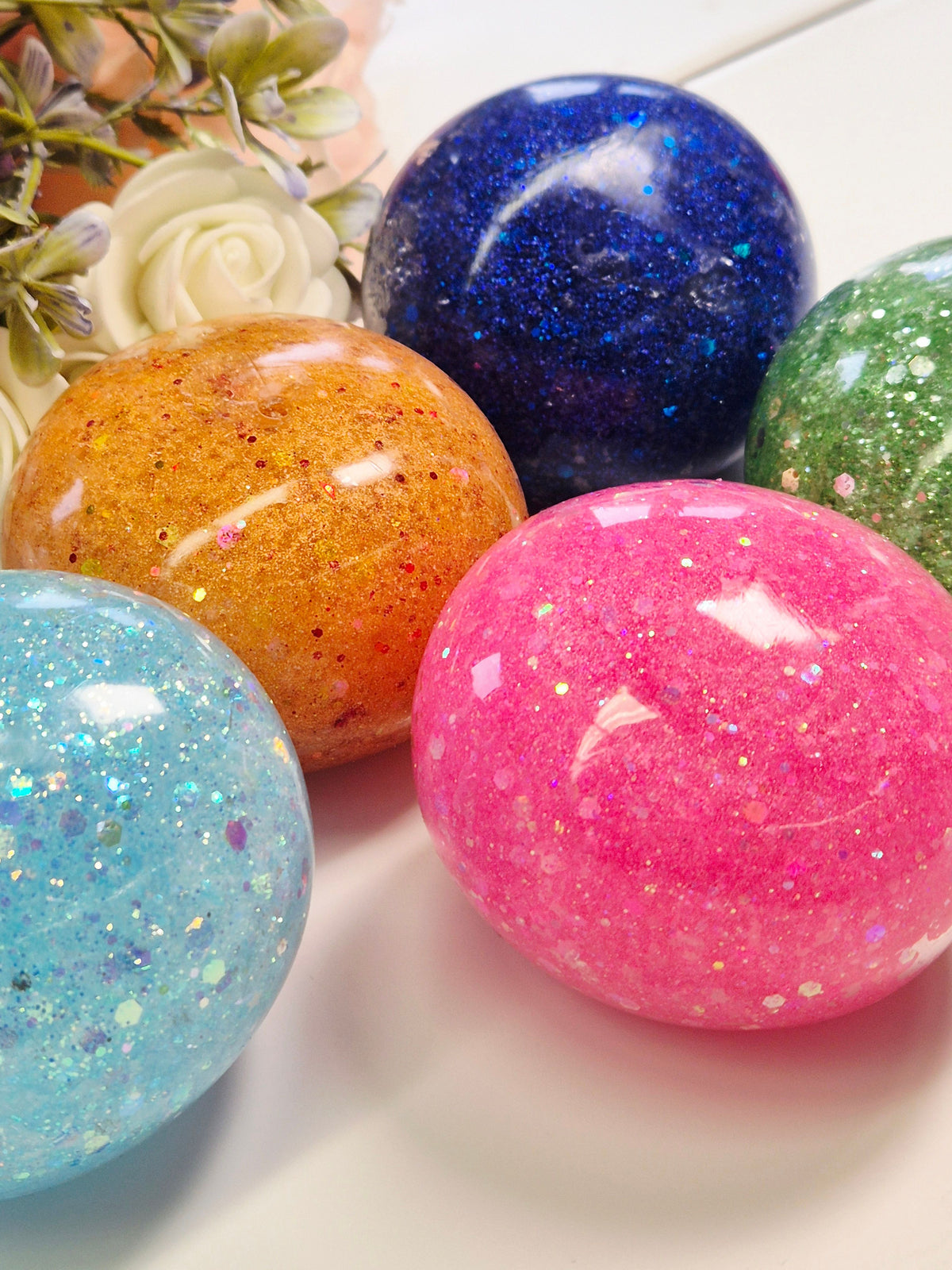 Stressball Jelly-Glitter