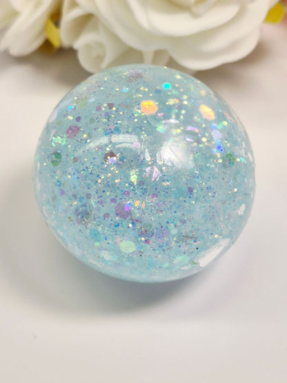 Stressball klein Jelly-Glitter
