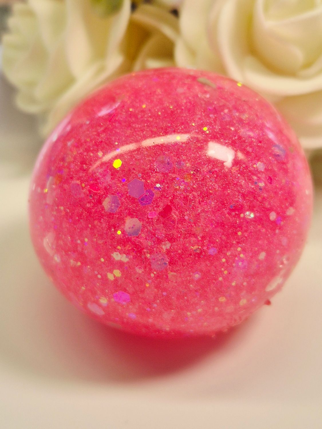 Stressball klein Jelly-Glitter