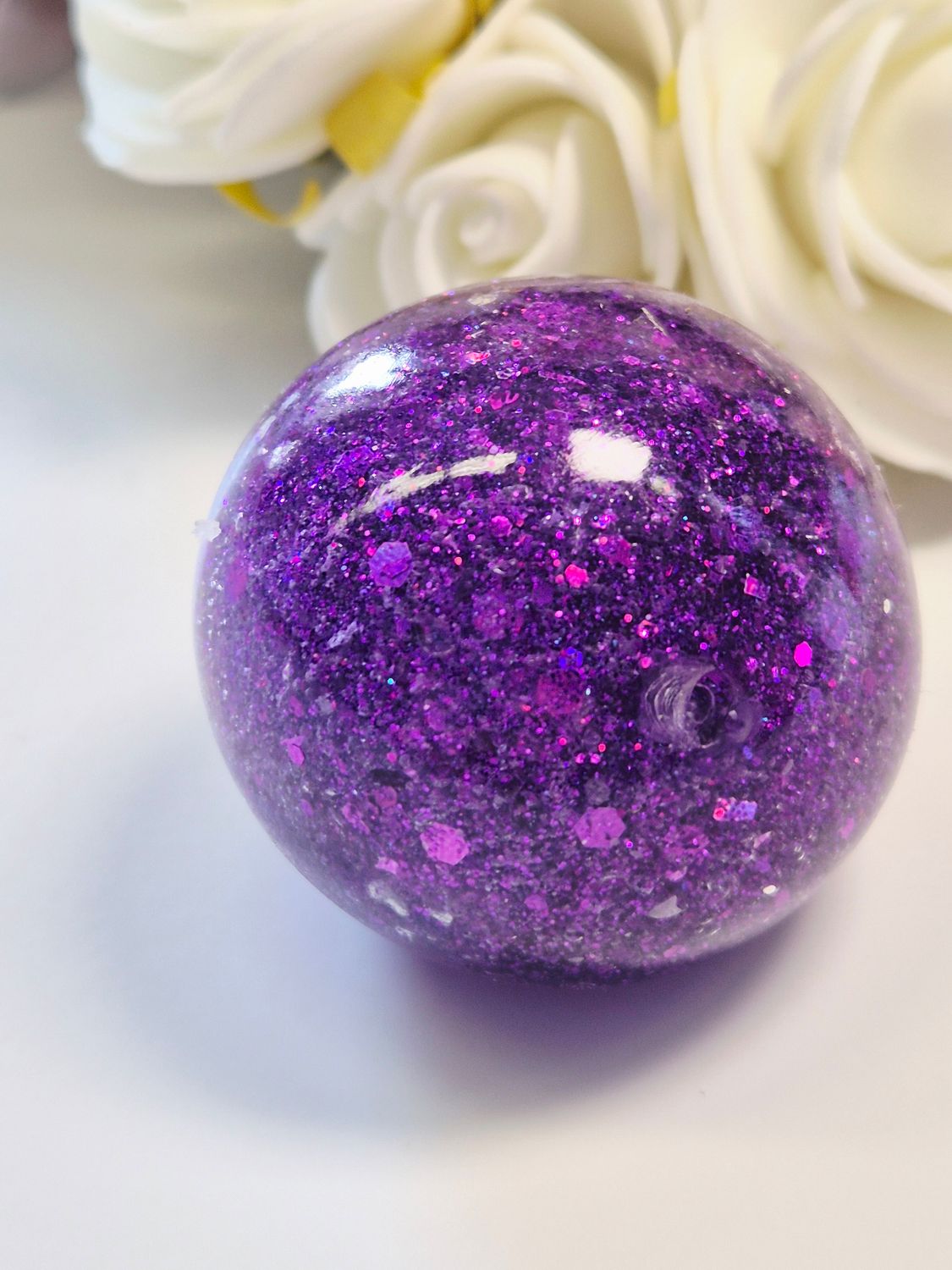 Stressball klein Jelly-Glitter