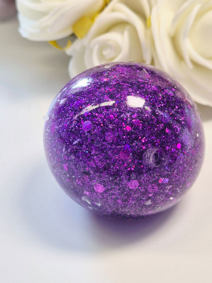 Stressball klein Jelly-Glitter