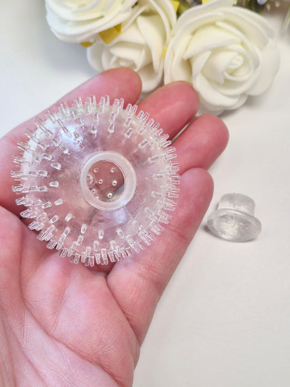 Igel Stressball-Hülle klar 4,5 cm