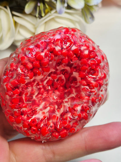 Stressball Erdbeere - verschiedene Füllungen