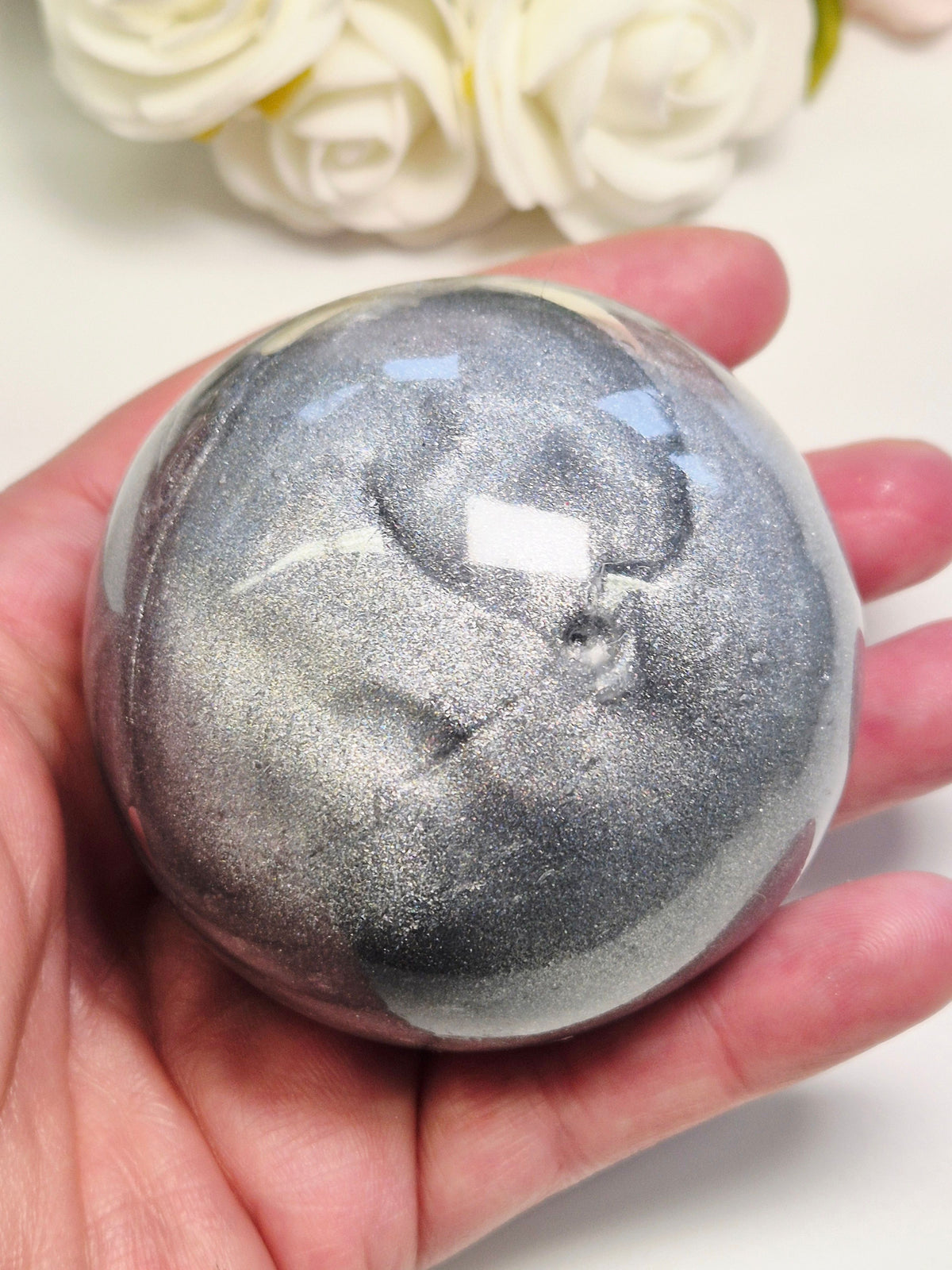 Stressball Jelly-Metallic