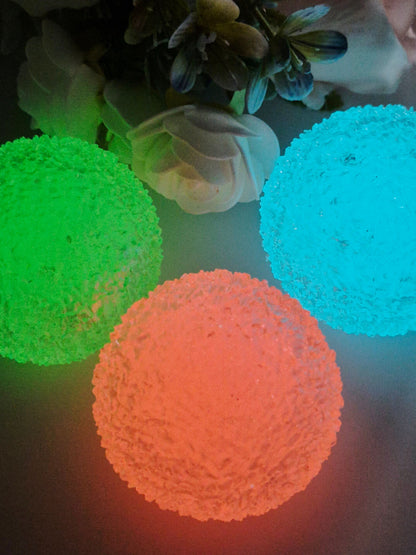 Stressball strukturiert Jelly-Nachtleuchtend