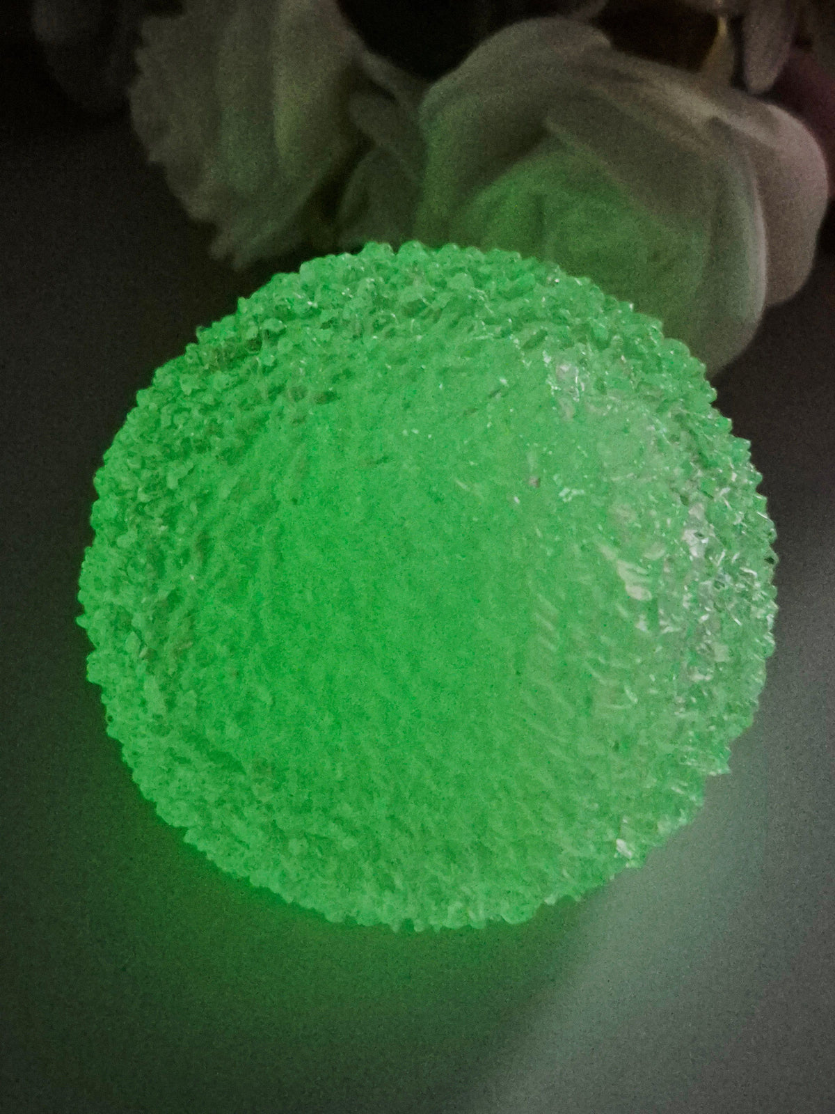 Stressball strukturiert Jelly-Nachtleuchtend