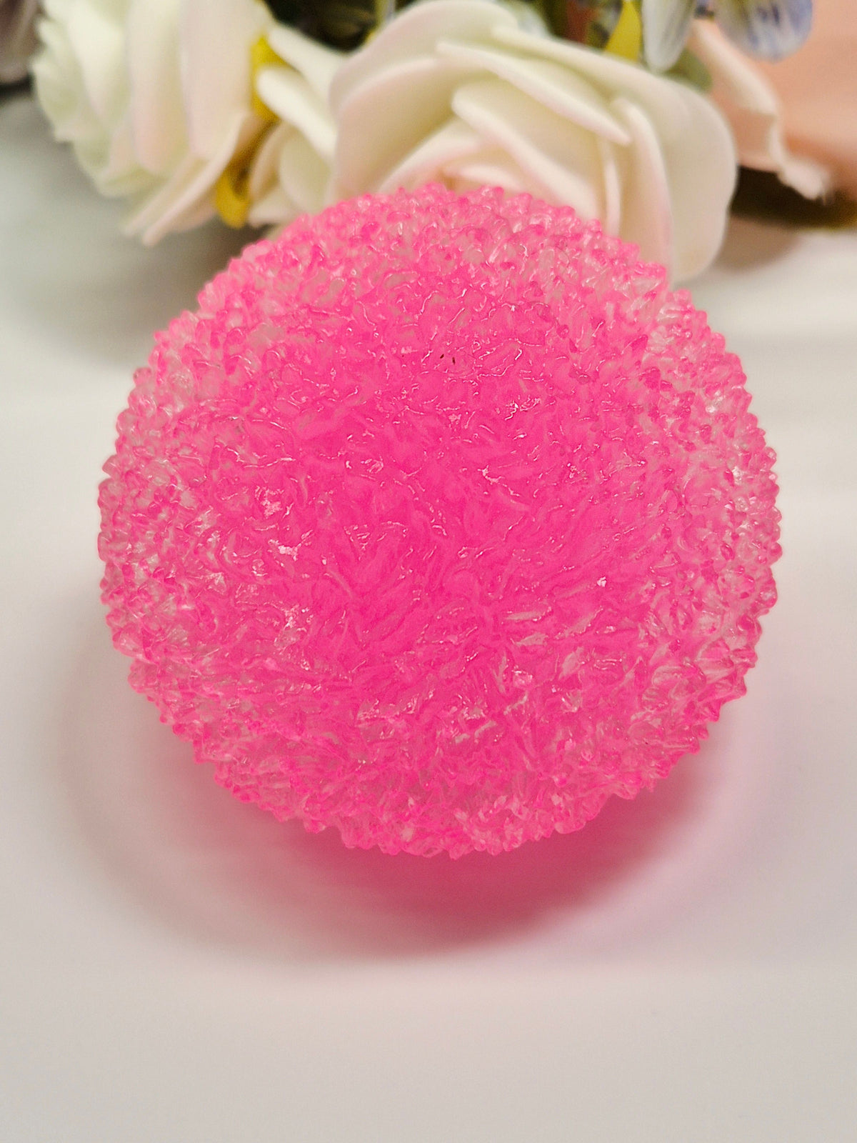 Stressball strukturiert Jelly-Nachtleuchtend