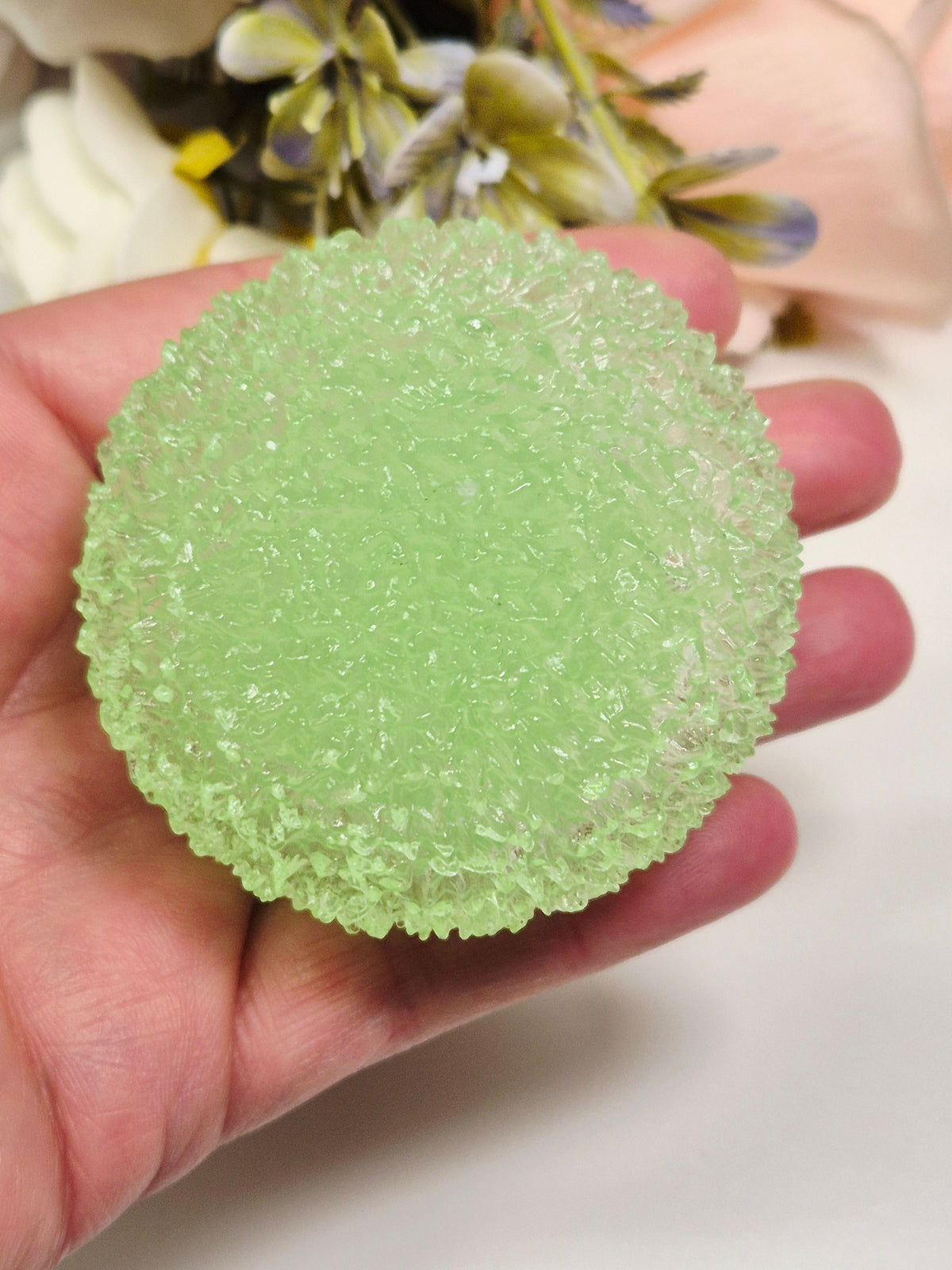 Stressball strukturiert Jelly-Nachtleuchtend