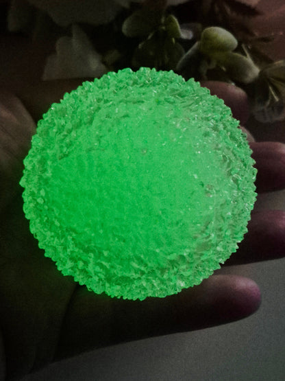 Stressball strukturiert Jelly-Nachtleuchtend