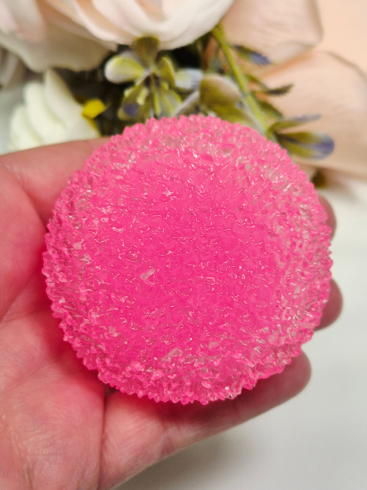 Stressball strukturiert Jelly-Nachtleuchtend