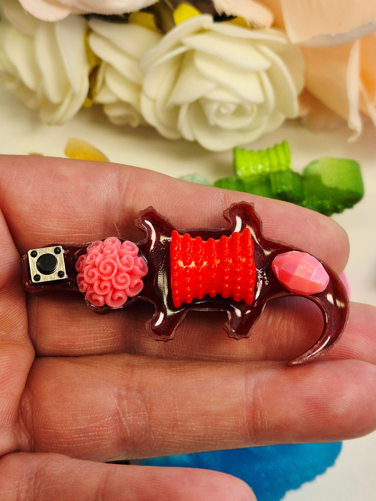 Mini Fidget Kroko