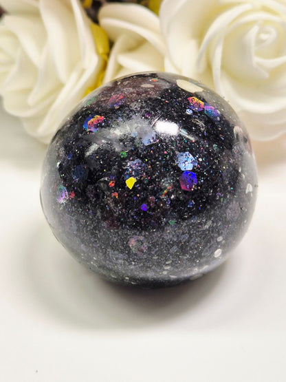Stressball klein Jelly-Glitter