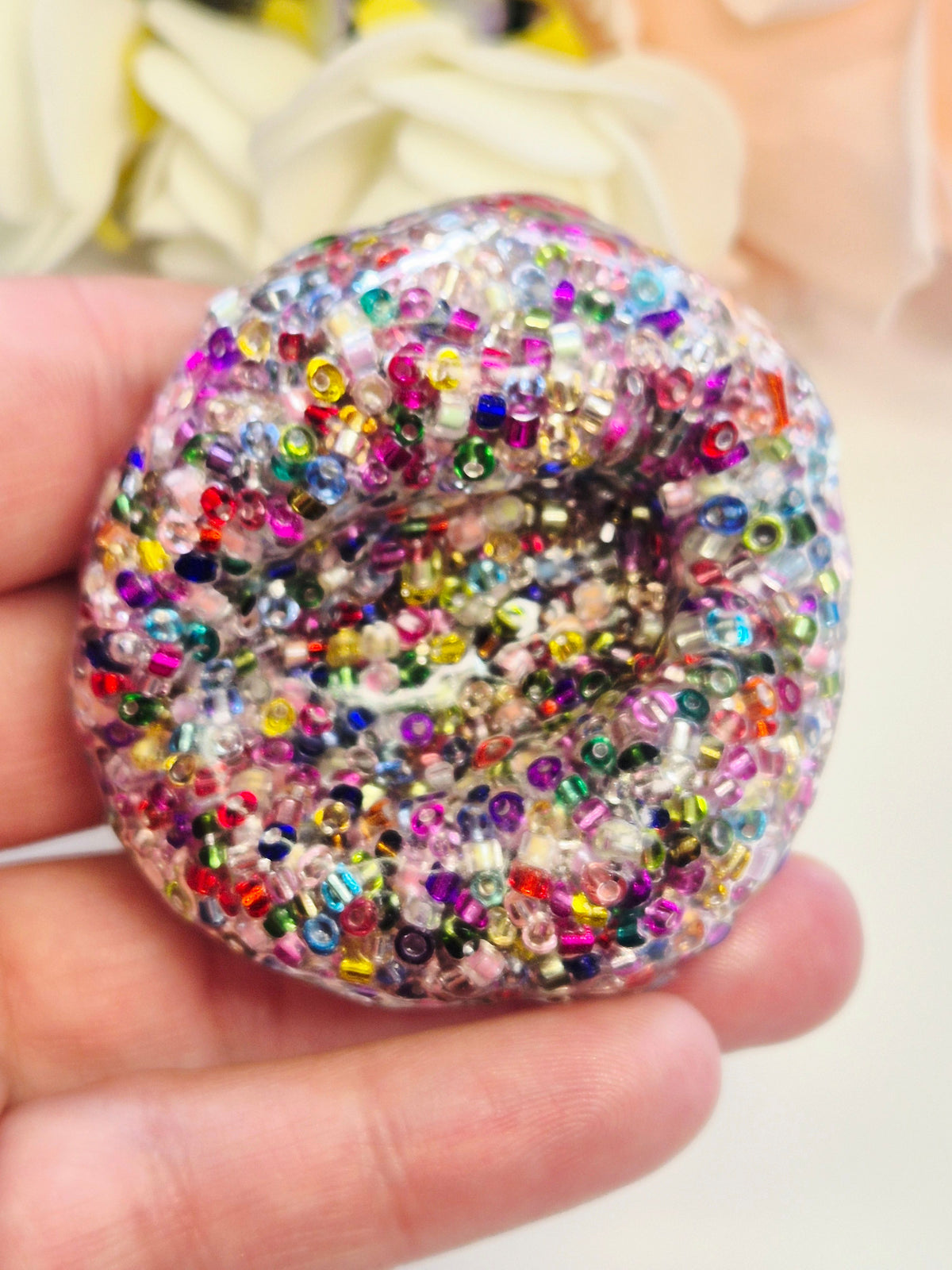 Stressball klein Miniperlen