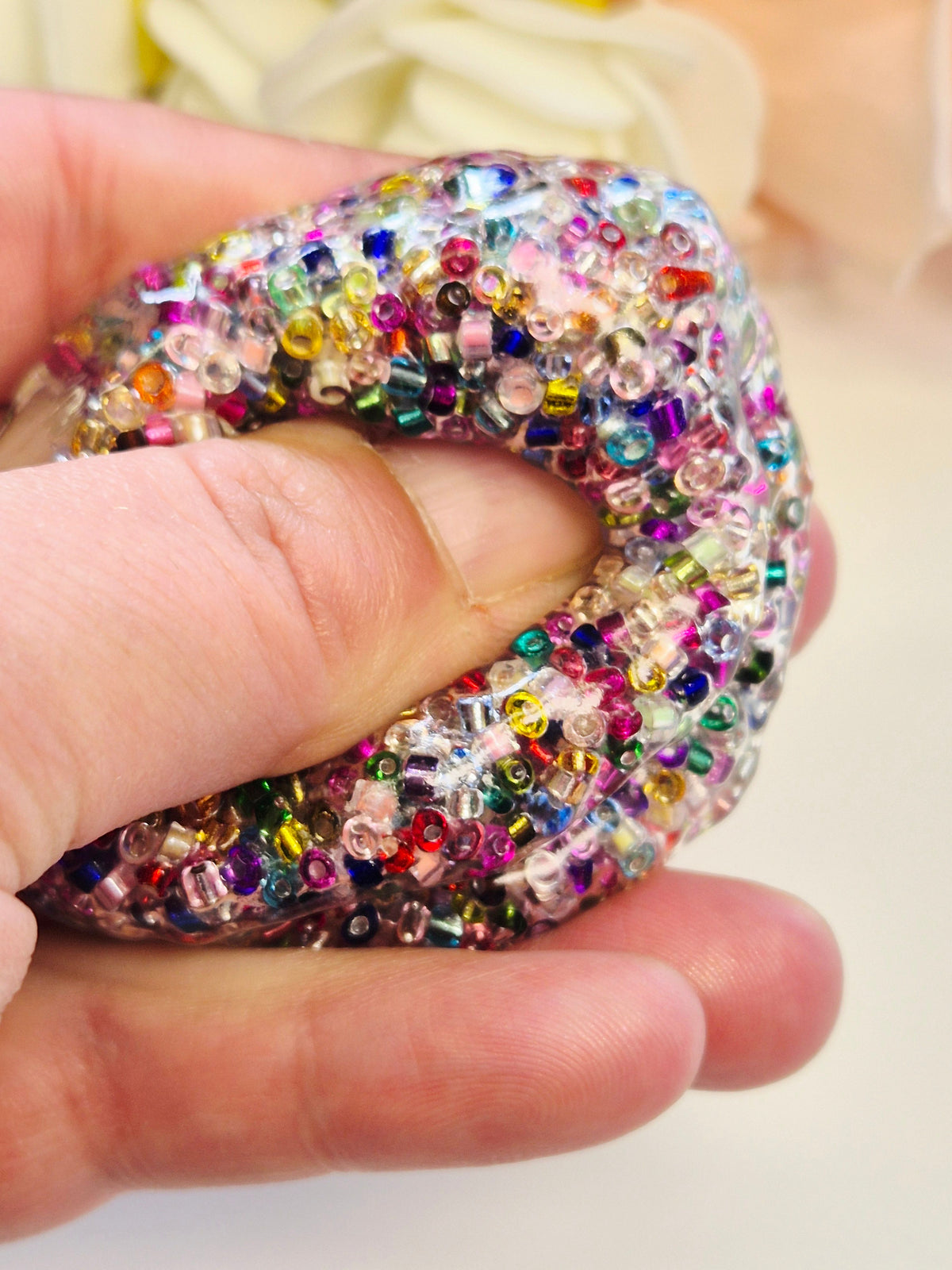Stressball klein Miniperlen