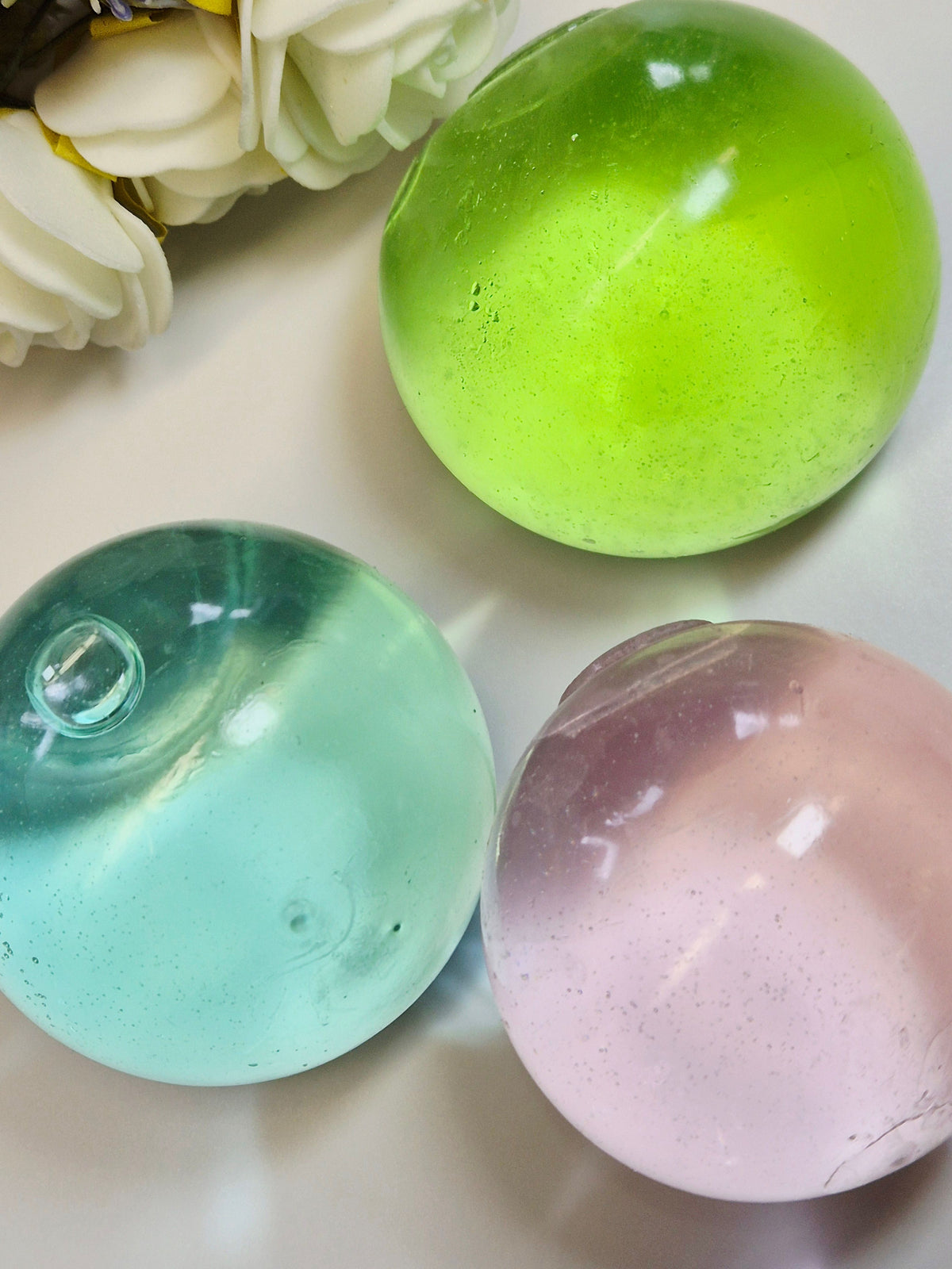 Stressbälle sugar crystal