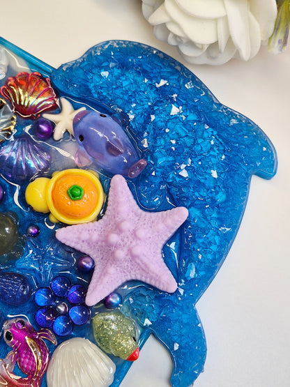 Stim Fidget Pad Kristalldelfin