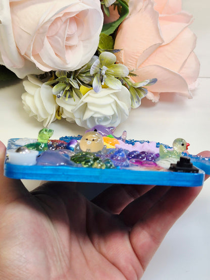 Stim Fidget Pad Kristalldelfin