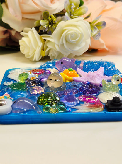Stim Fidget Pad Kristalldelfin