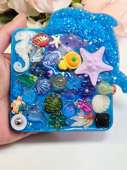 Stim Fidget Pad Kristalldelfin