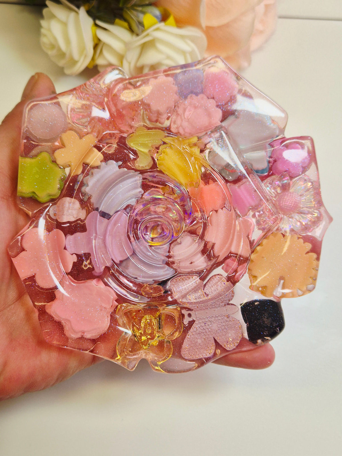 Stim Fidget Pad Flowers