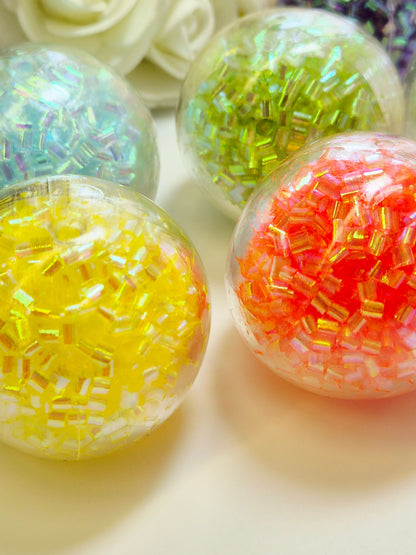 Stressball klein mit Bingsu Perlen