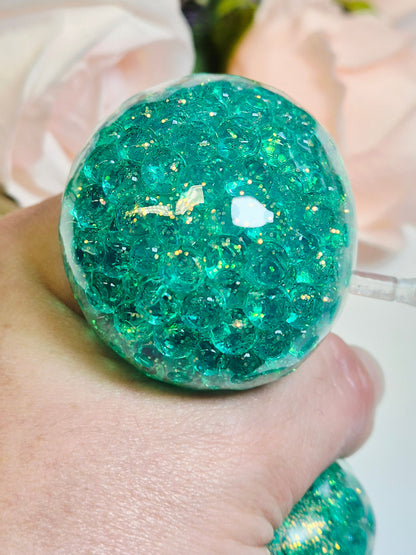 Stressball Apfel Wasserperlen