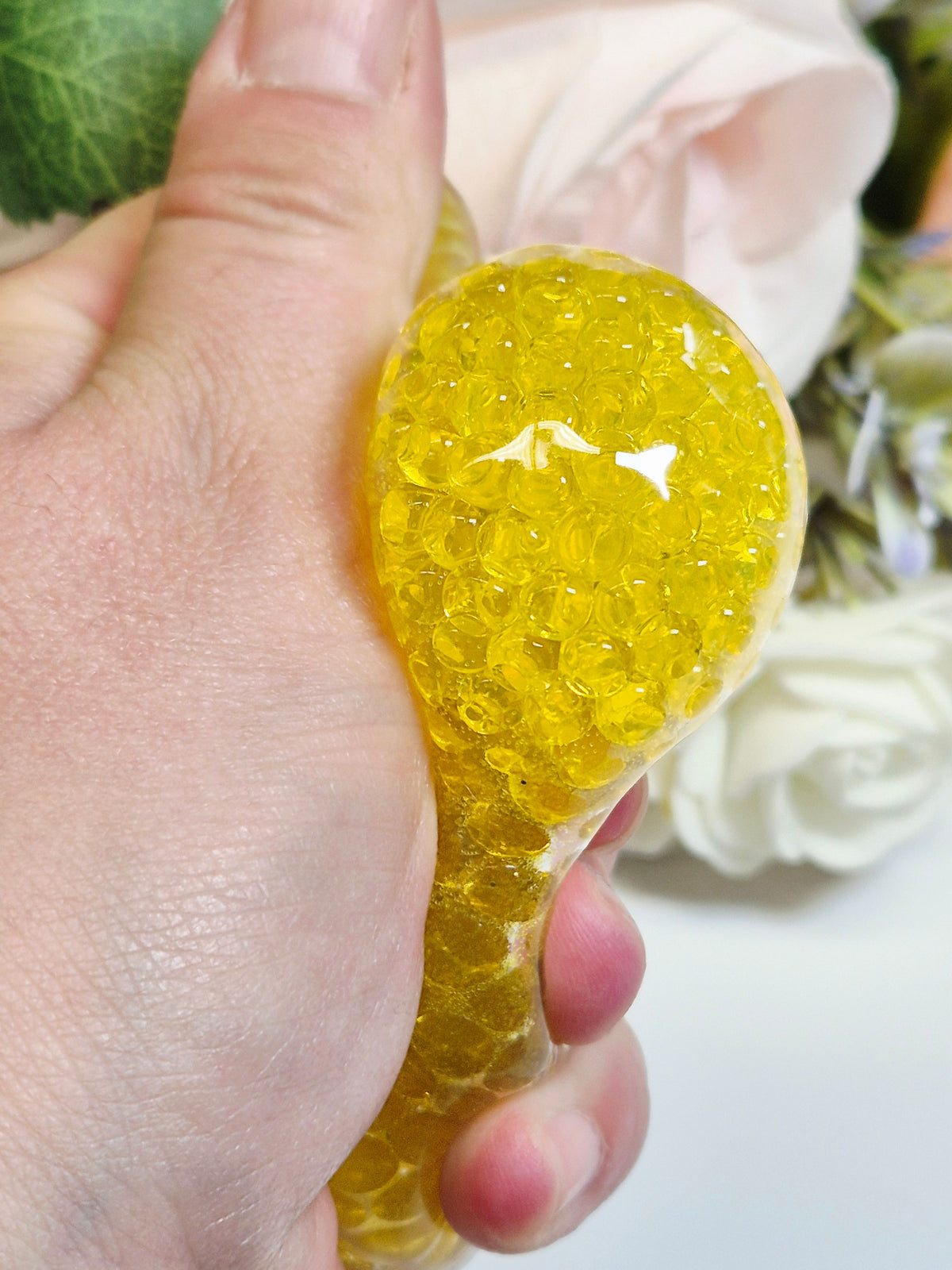 Stressball Banane Wasserperlen