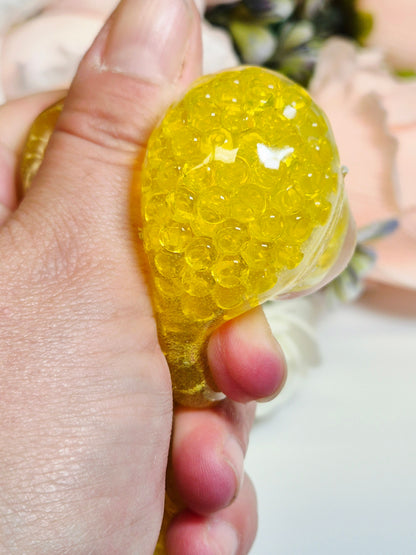 Stressball Banane Wasserperlen